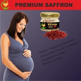 FIJ AYURVEDA Saffron Thread Kesar/ Keshar/ Zafran /Jafran | Premium Saffron | for Pregnant Women (A++ Grade) ? 1GM