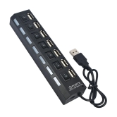 UGPro 7 port USB Hub WIth Independent On / Off Switch for each port