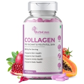 Herbal max Collagen For Radiant & Youthful Skin, Hair, Joints & Nails | Plant Based, 800mg  (60 Tablets)