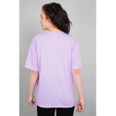 PPTHEFASHIONHUB Lavender Cotton Womens T-Shirt ( Pack of 1 ) - None