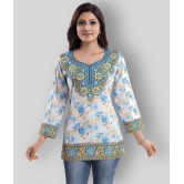 Meher Impex - Multicolor Crepe Women''s Straight Kurti - XL