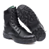 BHADAURIA TRADERS Genuine Leather DMS Army Commando Police Boots For Men  (Black)