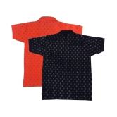 NEUVIN - Multicolor Cotton Boys Polo T-Shirt ( Pack of 2 ) - None