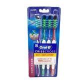 Oral B Criscross Gum Care Soft Tooth Brush (Pack Of 4)