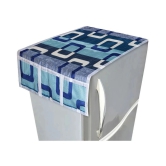 Fabolic Single Cotton Blue Fridge Top Cover - Blue