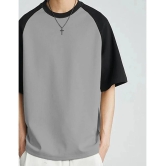 clafoutis Cotton Relaxed Fit Colorblock Half Sleeves Mens Polo T Shirt - Grey ( Pack of 1 ) - None