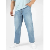 Urbano Plus Regular Fit Washed Mens Jeans - Light Blue ( Pack of 1 ) - None