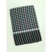 Cotton Thorth Towel - Set of 4 Pieces-Cotton / Black