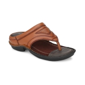 softio Tan Flip Flops - 9