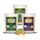 Biotic Neem Leaf, Lemon Peel and Orange Peel Powder for face skin (100g each) 300 gm