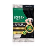 Streax Insta Black Colour Creme Shampoo 15 Ml