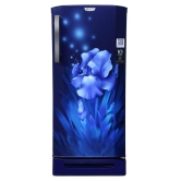 Godrej 180 L 5 Star Turbo Cooling Technology, 24 Days Farm Freshness Direct Cool Single Door Refrigerator Appliance With Base Drawer (RD EDGENEO 207E TDF AQ BL, Aqua Blue)