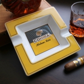 Cohiba Ceramic Ashtray-Lemon Yellow