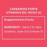 Carbamide Forte Vitamin E Oil 15000 IU - 100% Natural Vitamin E Oil - Pharma Grade & Tested for Purity - 30ml