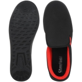 Stanfield SF CANVAS Black/Red Men SHOES - Black Men''s Slip-on Shoes - None