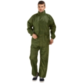 Goodluck Raincoat Set - Green - None