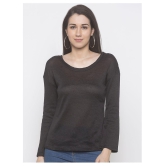 Globus - Black Viscose Women''s Regular Top - L