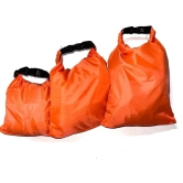 Waterproof Dry Sack Ultralight Set of 3: (1L, 1.5L, 2L) Keep Your Gear Organized and Protected on Any Adventure (Colour - Orange) by Total Sporting And Fitness Solutions Pvt Ltd