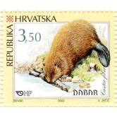 Croatia Rodents Postage Stamp