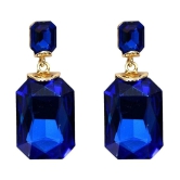 YOUBELLA Blue Danglers Earrings ( Pack of 1 ) - Blue