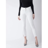 Miss Chase - White Denim Skinny Fit Womens Jeans ( Pack of 1 ) - None