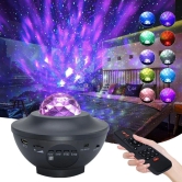 Starry Galaxy Projector Star Night Light Projector Galaxy Projector Light Ocean Wave Projector Bluetooth Galaxy Night Projector Light