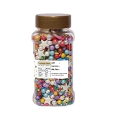 foodfrillz Party Mix, 125 g | Sugar Sprinkles for cake decoration