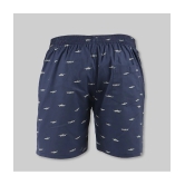 Supersquad Cotton Mens Boxer- ( Navy ) - None