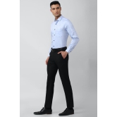 Men Blue Regular Fit Formal Full Sleeves Formal Shirt