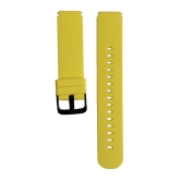 Exelent 19mm Silicone Smart Watch Strap 19mm yellow for Men