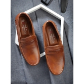 Action - Tan Mens Slip on - 10