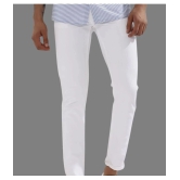 x20 - White Denim Skinny Fit Mens Jeans ( Pack of 1 ) - None