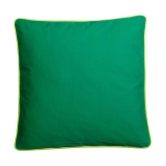 HugsnRugs Single Cotton Cushion Cover (40 x 40 cm) 16 x 16 - Green