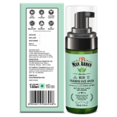 Man Arden Anti-Acne Neem Foaming Face Wash - Helps Fight Acne, Cleanses Dirt And Dullness - Infused With Olive Leaf Extract And Aloe Vera, 120ml