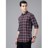 Paul Street - Brown Cotton Blend Slim Fit Men's Casual Shirt ( Pack of 1 ) - None