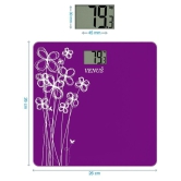 Venus Digital Electronic LCD Personal Health Body Fitness Bathroom Weighing Scale EPS-2001 Purple Purple