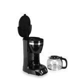 Croma 900 Watt 10 Cups Manual Espresso Coffee Maker with Keep Warm Function (Black)