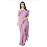 ofline selection Purple Georgette Saree