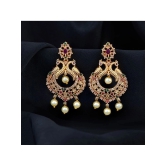 ROFARWORD Gold Jhumki Earrings ( Pack of 1 ) - Gold