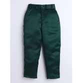 DKGF Fashion - Dark Green Polyester Boys 2 Piece Suit ( Pack of 1 ) - None