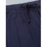 PLUM TREE Pack of 1 Boys Cotton T-Shirt & Trackpants ( Navy ) - None