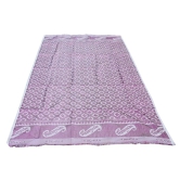 Mandhania Solapur Chaddar Single Blanket Cotton,Rayon?& Viscose Pack of 1 - Purple