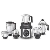 Prestige Endura 1000 W Mixer Grinder, 6 Jars (1500 ml, 1000 ml, 1500 ml, 450 ml) (Black, Silver)