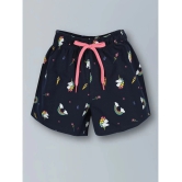 PLUM TREE - Blue Cotton Girls Shorts ( Pack of 2 ) - None