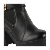 Shoetopia - Black Women''s Ankle Length Boots - None