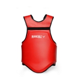 Invincible Reversible Wushu Chest Guard-Reversible- Red & Blue / Large / X-Large