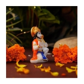 ServDharm Resin Lord Hanuman Idol ( 7 cm )