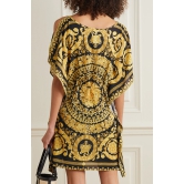 Golden Royal Short Kaftan