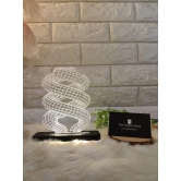 Spiral Led Plaque with Led Stand