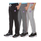 Vimal Jonney Pack of 3 Boys Cotton Blend Trackpant ( Multi ) - 11-12 Years